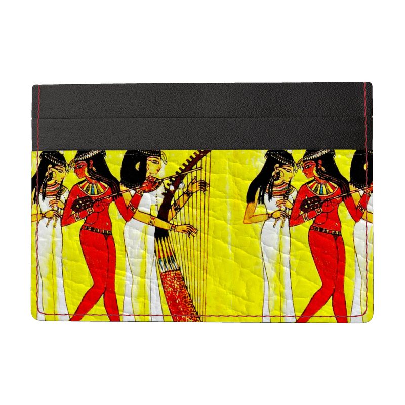 Slim Genuine Leather Card Holder RFID Safe