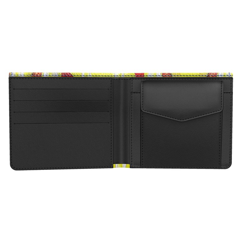Men’s Leather Wallet With Card & Coin Pockets