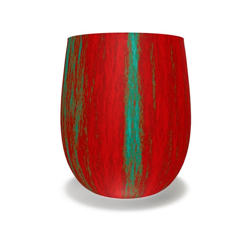 Glossy crystal designer water glass handmade