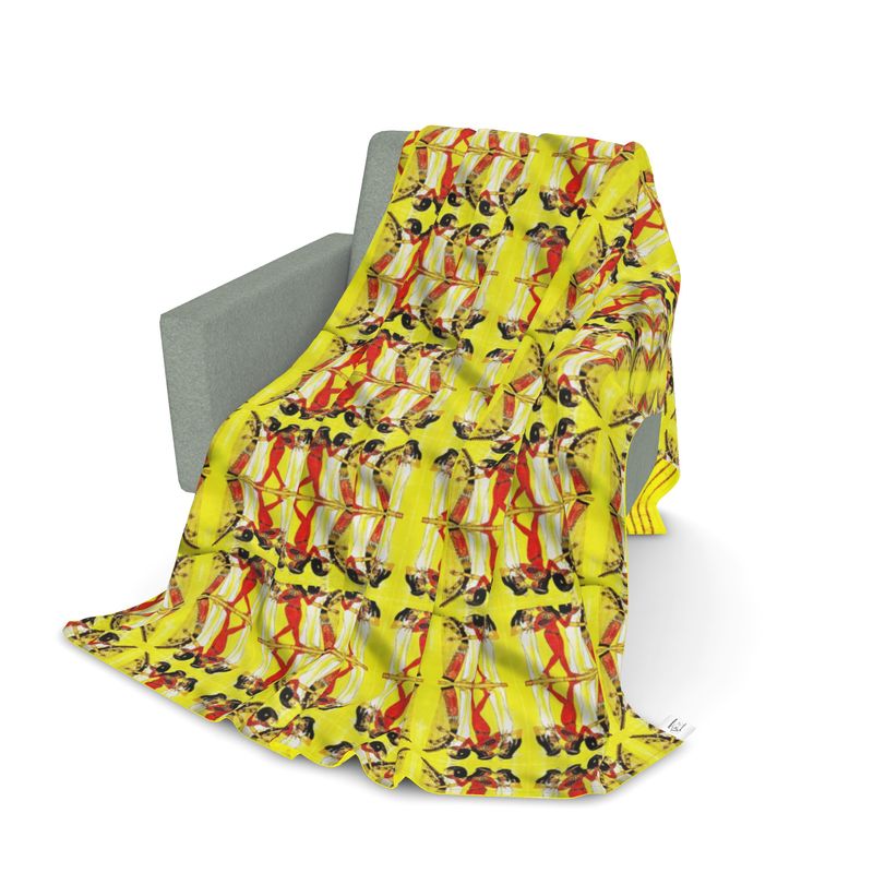Luxury Designer Throw Blanket for Sofa & Bed