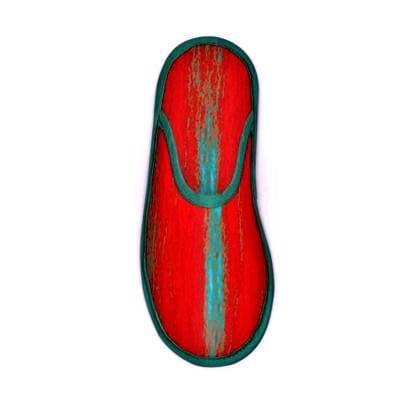 Handmade designer slippers with padded soles