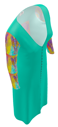 Top view of the cardigan.