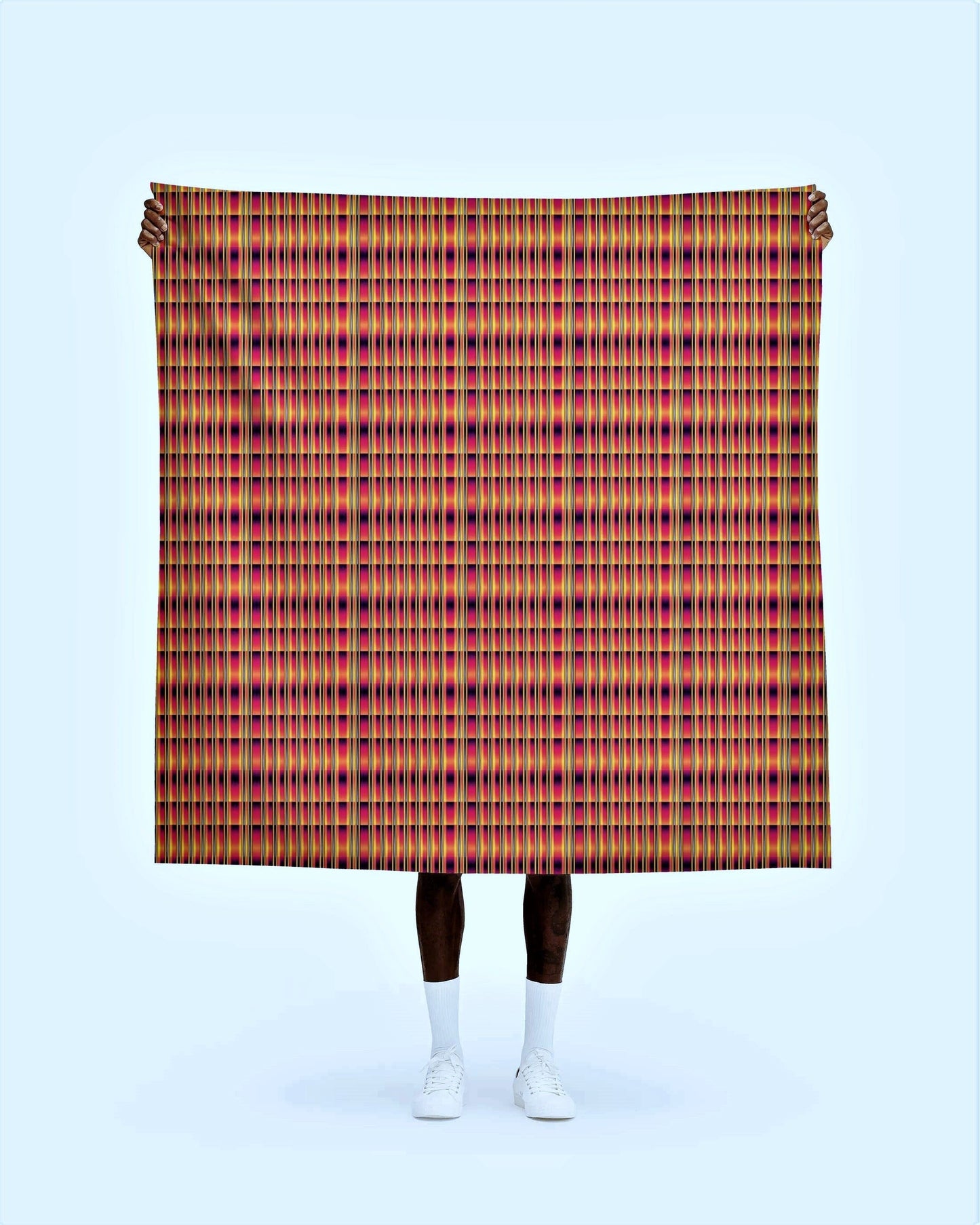 Striped Mirrored Patterns Fabric