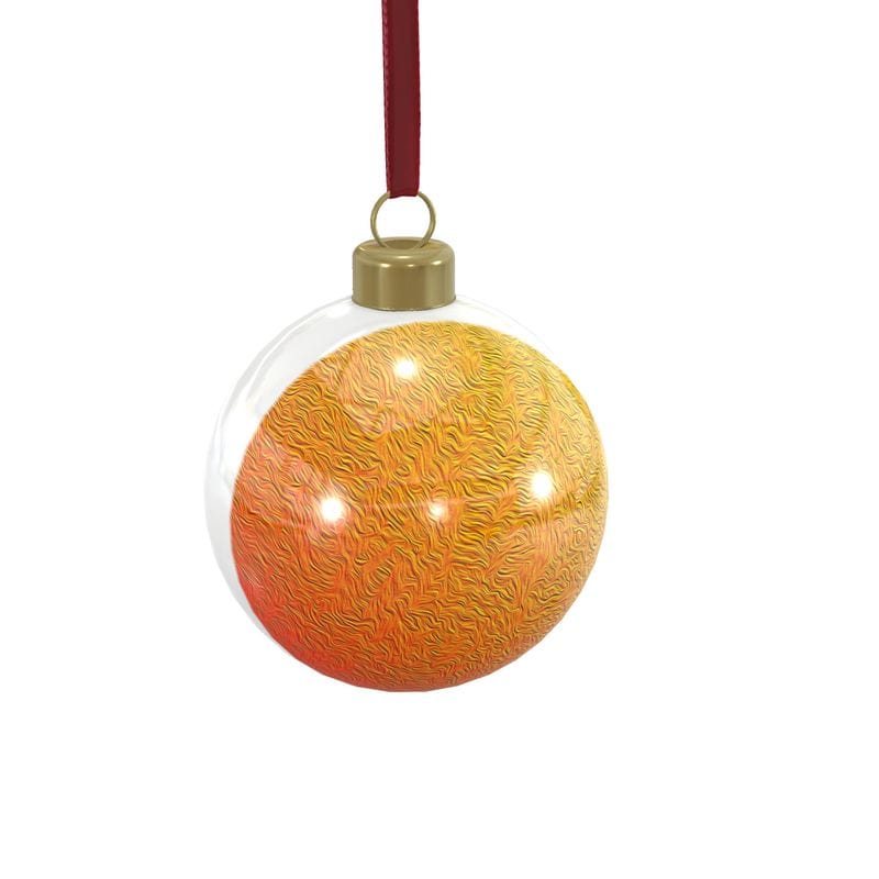Designer Bone China Baubles, Handmade Christmas Decoration