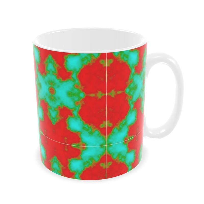 Colourful Builder Mug, Ceramic Coffee Cup Gift