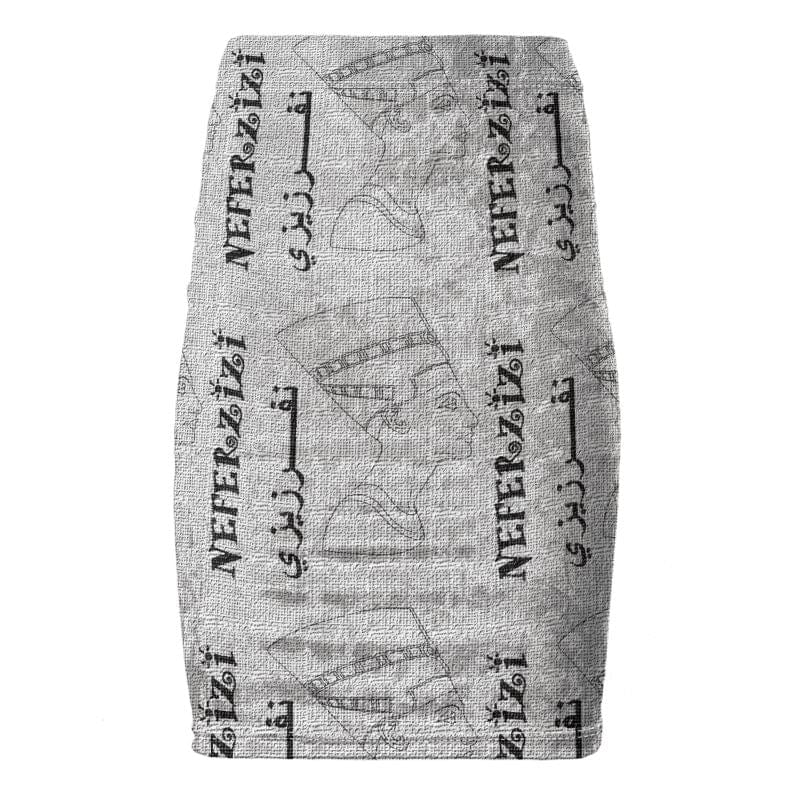 Designer Pencil Skirt | High-Waisted & Handmade in UK