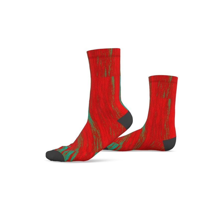 Designer Socks Unisex Cotton Breathable Comfort