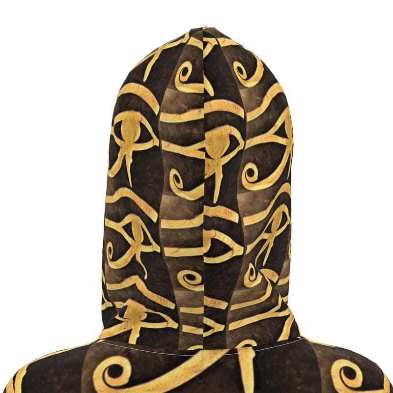 The back of the hood.