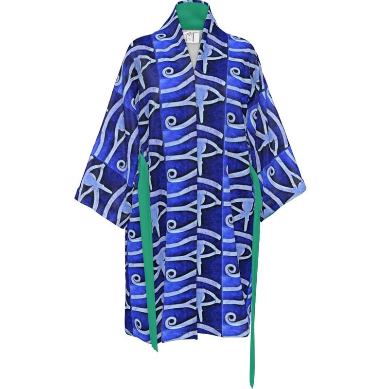 Unisex Kimono Luxury Eye of Horus Designer Robe