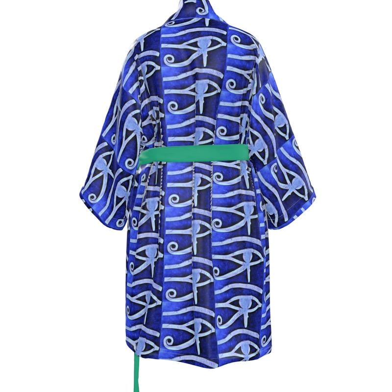 Unisex Kimono Luxury Eye of Horus Designer Robe