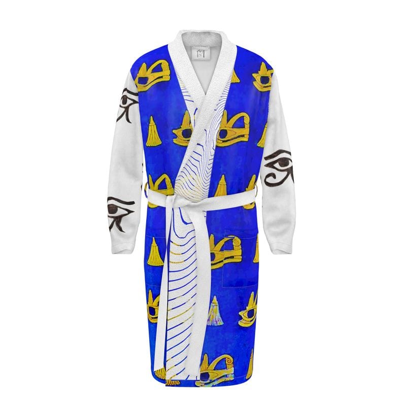 Designer Dressing Gown Plush Velvet Robe for Men & Women