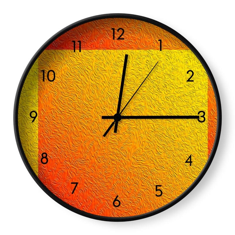 Designer wall clock with modern design