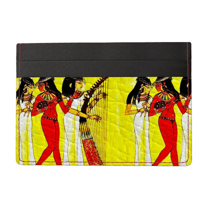 Slim Genuine Leather Card Holder RFID Safe