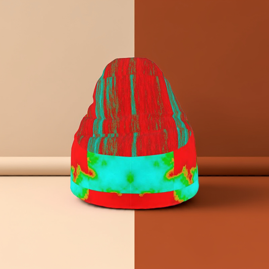 Bean Bag with Red & Green Colours.