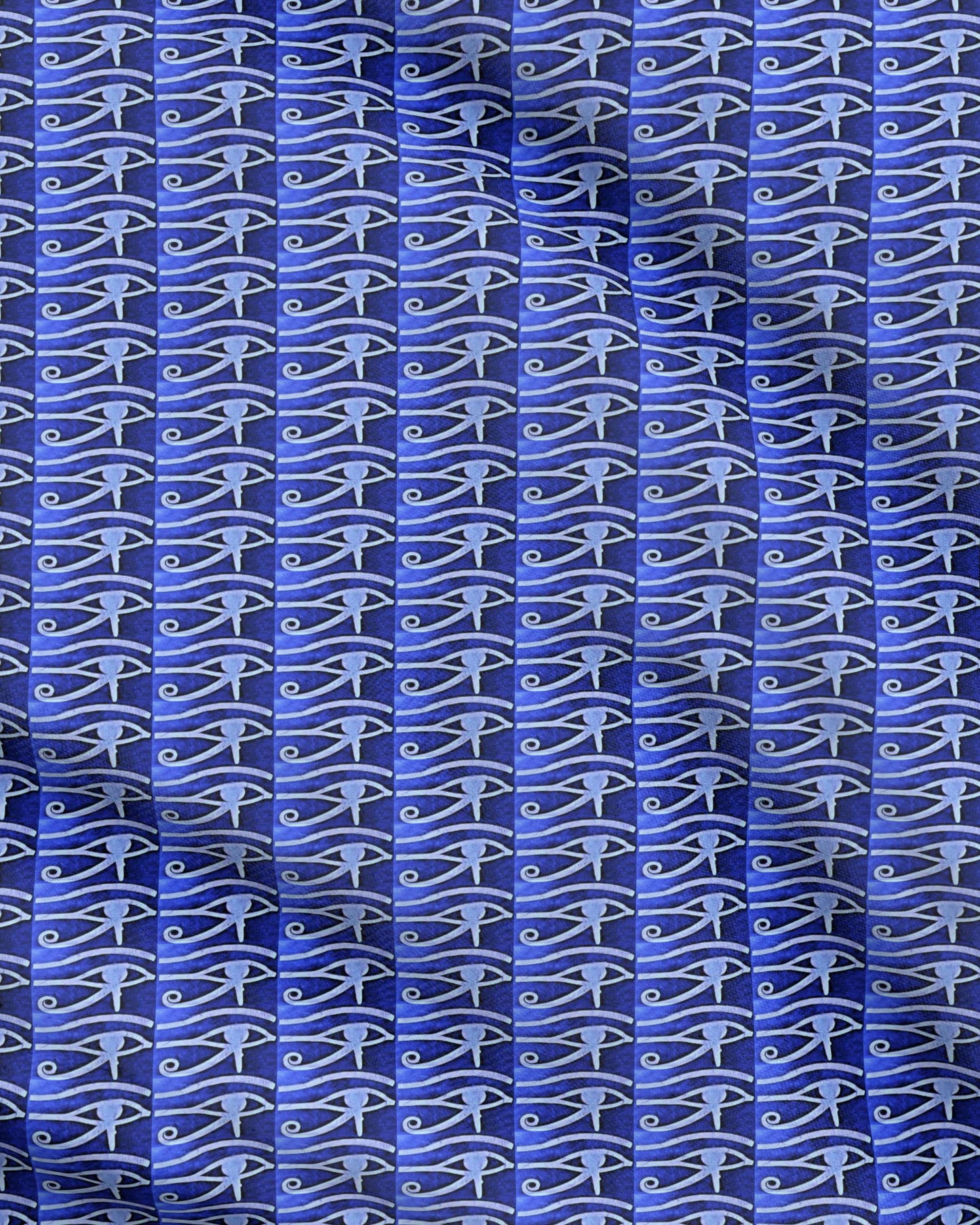 Repeat Pattern Fabric - Blue