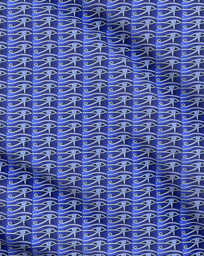 Repeat Pattern Fabric - Blue