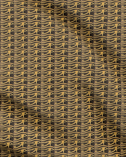 Repeat Pattern Fabric - Brown