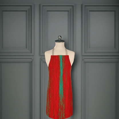Custom printed apron handmade in the UK