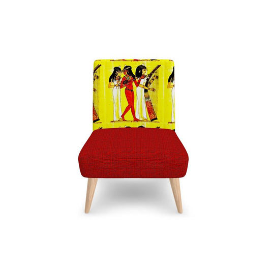 Bright colored occasional chair for home or office