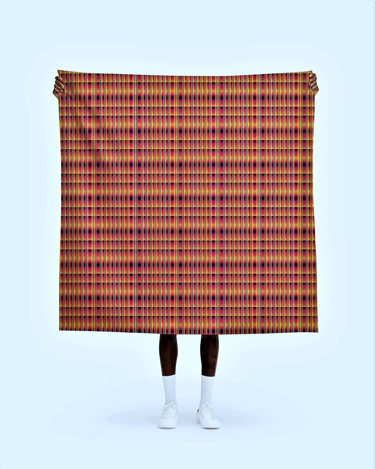 Striped Mirrored Patterns Fabric