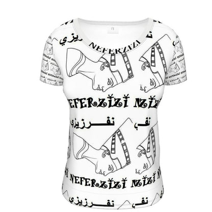Comfortable and versatile ladies t-shirt with a scoop neckline.