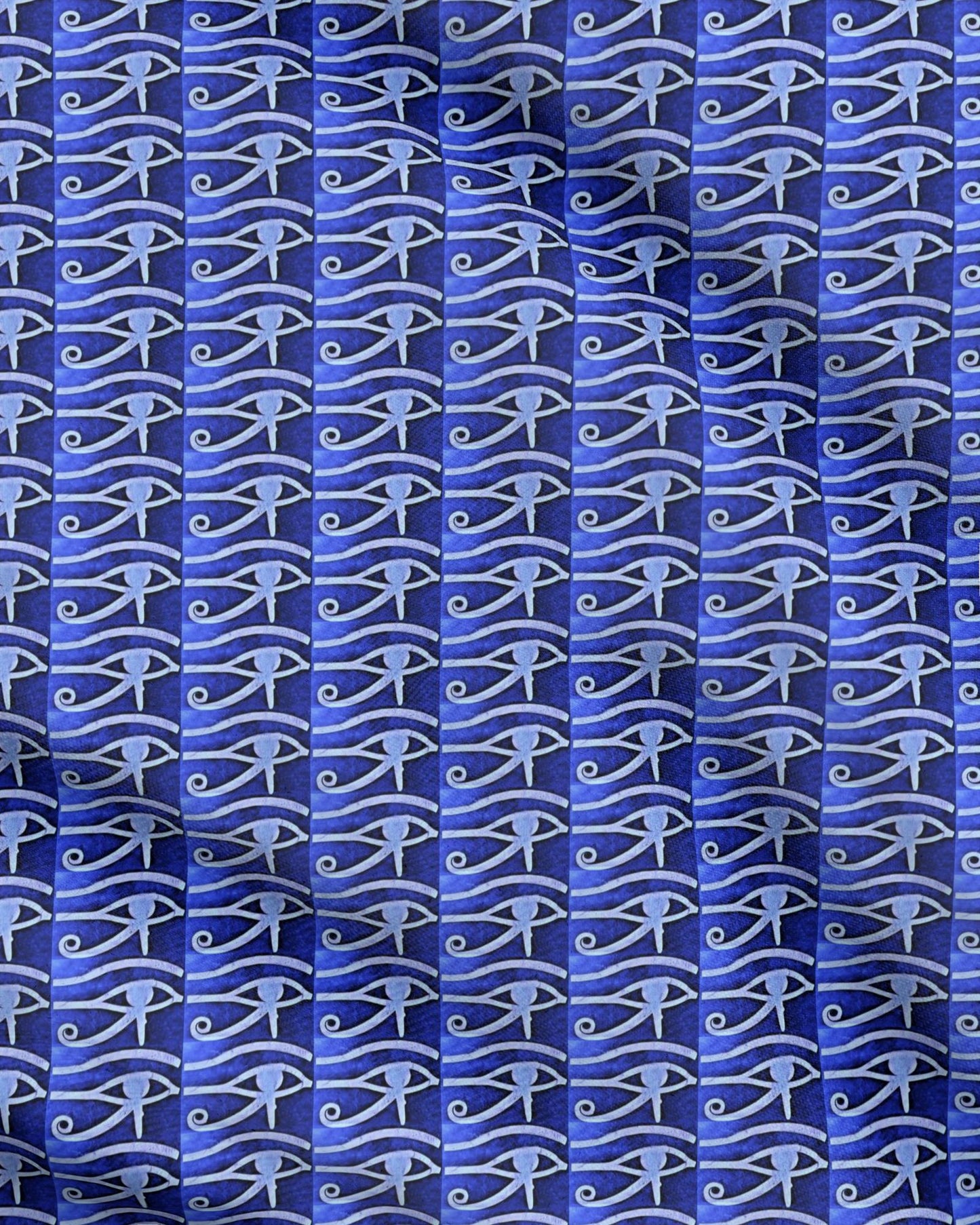 Repeat Pattern Fabric - Blue