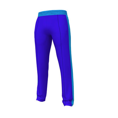 The back of the tracksuit bottoms.