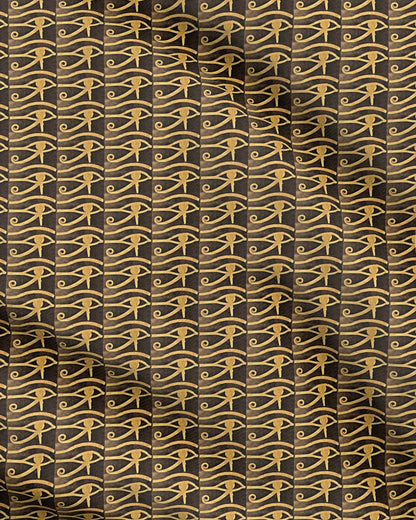 Repeat Pattern Fabric - Brown