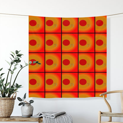 Neferzizi in Orange and Purple Fabric