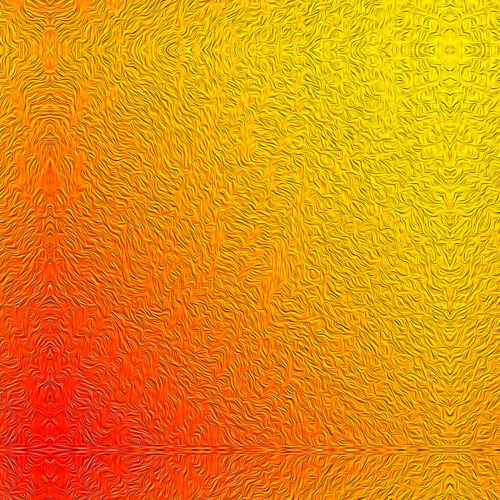 Sunrise Gradients - Mirrored Pattern Fabric