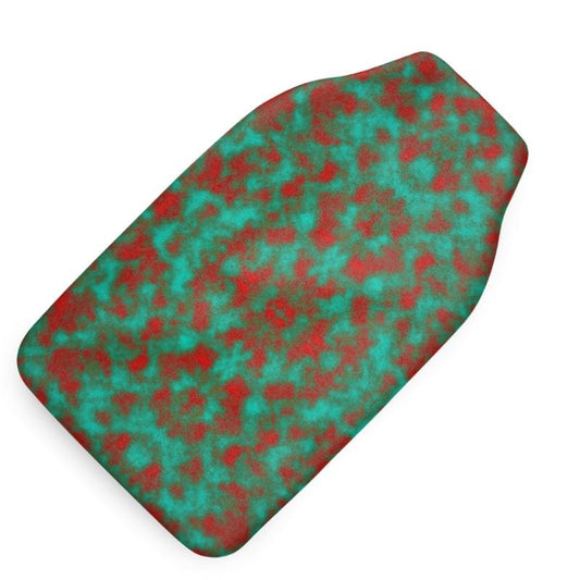Designer handmade hot water bottle with eco friendly print